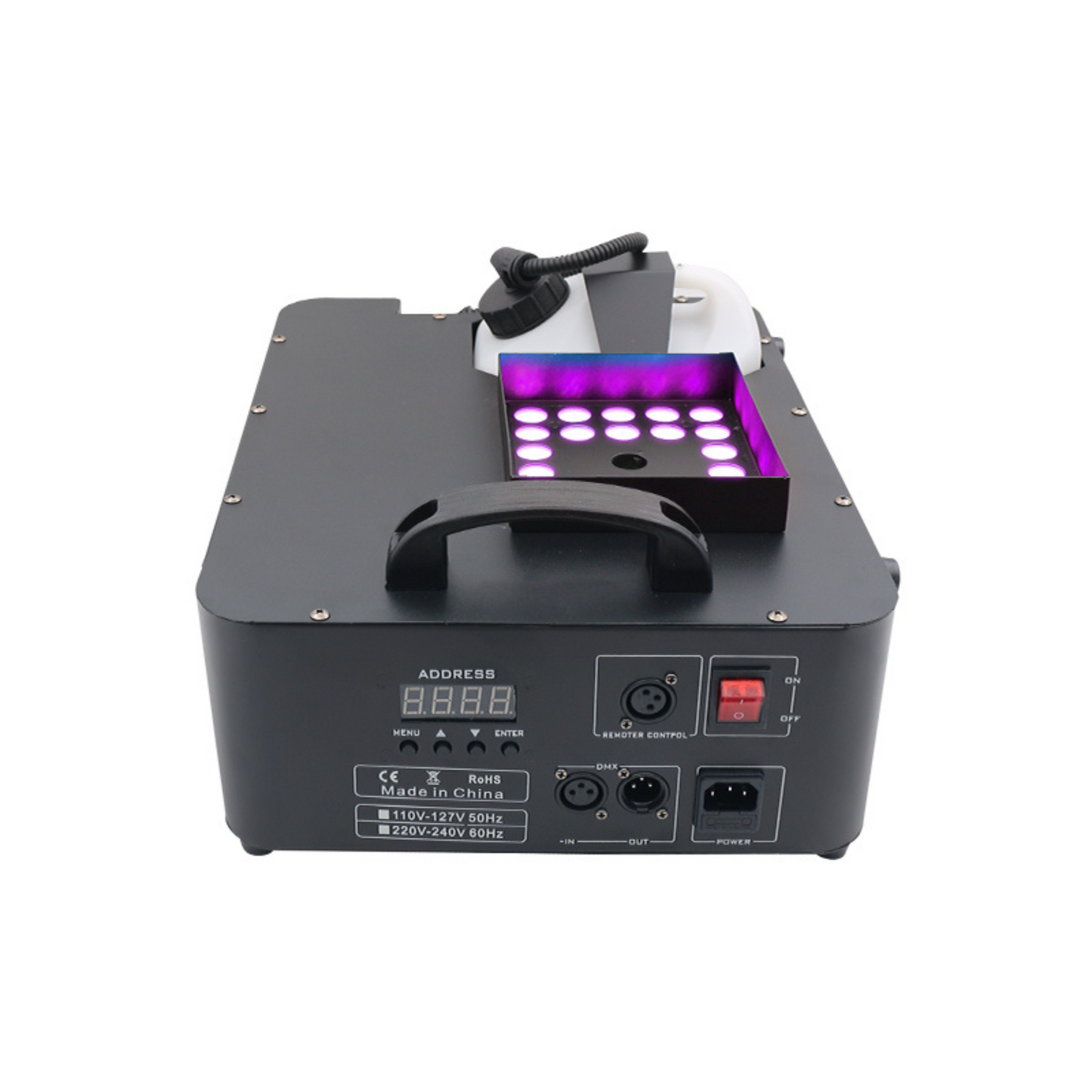 QIZ3000GD 3000W 24PCS FULL COLOR AIR COUMN SMOKE MACHINE