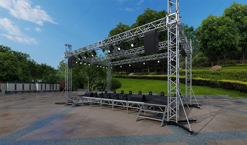 Stage and Truss