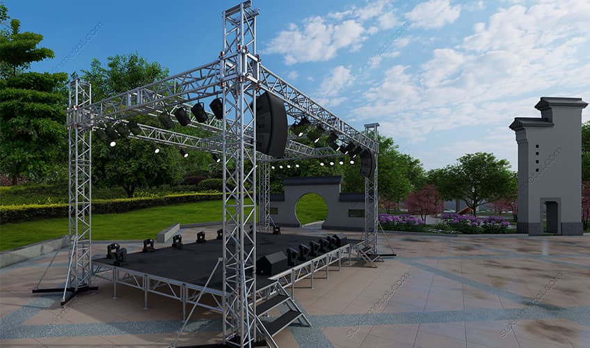 Stage and Truss